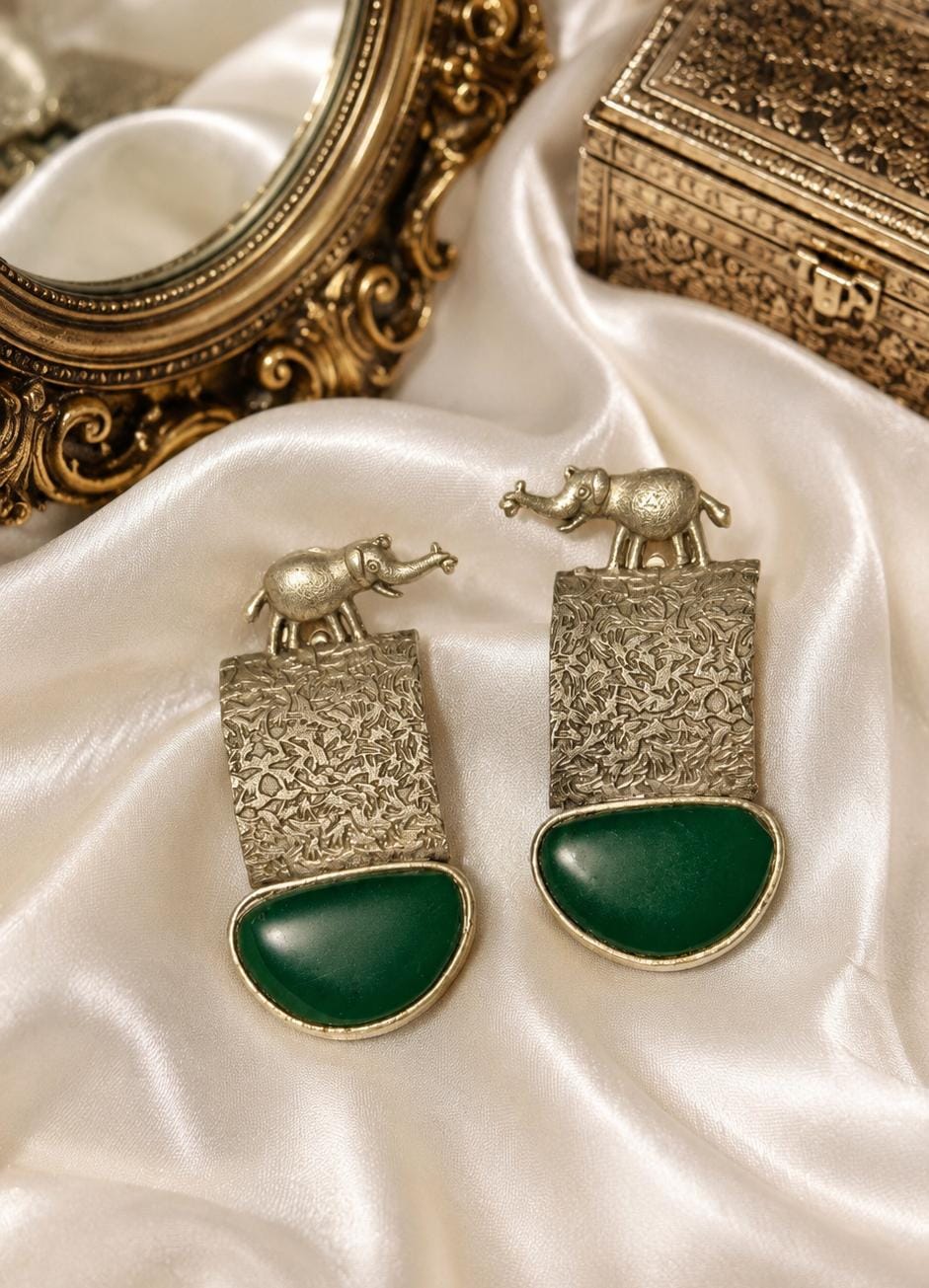 heritage elephant errings